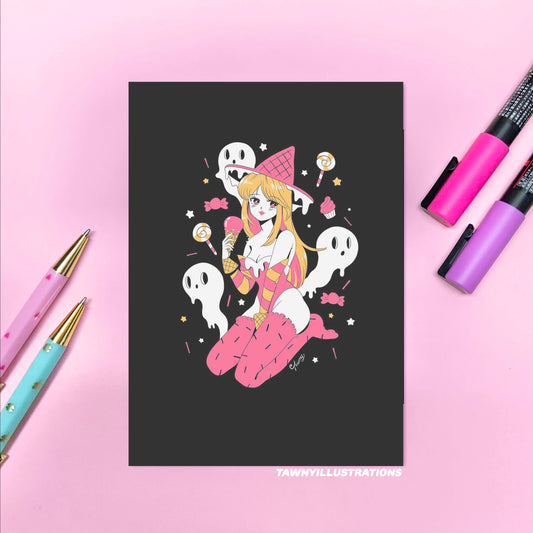 Candy Witch Holographic 5 x 7 Print