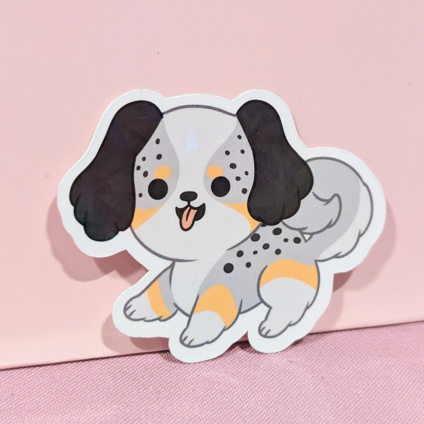 Australian Sheapard Holographic Dog Sticker