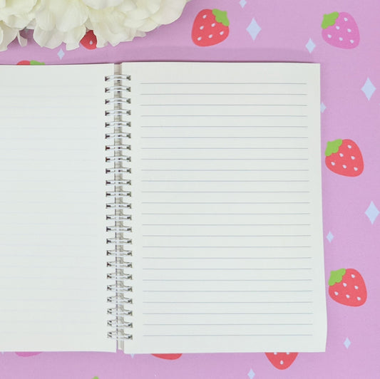 Lemon Lined Cute Notebook