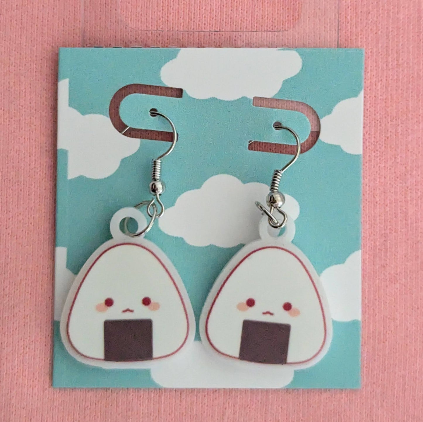 Onigiri Earrings