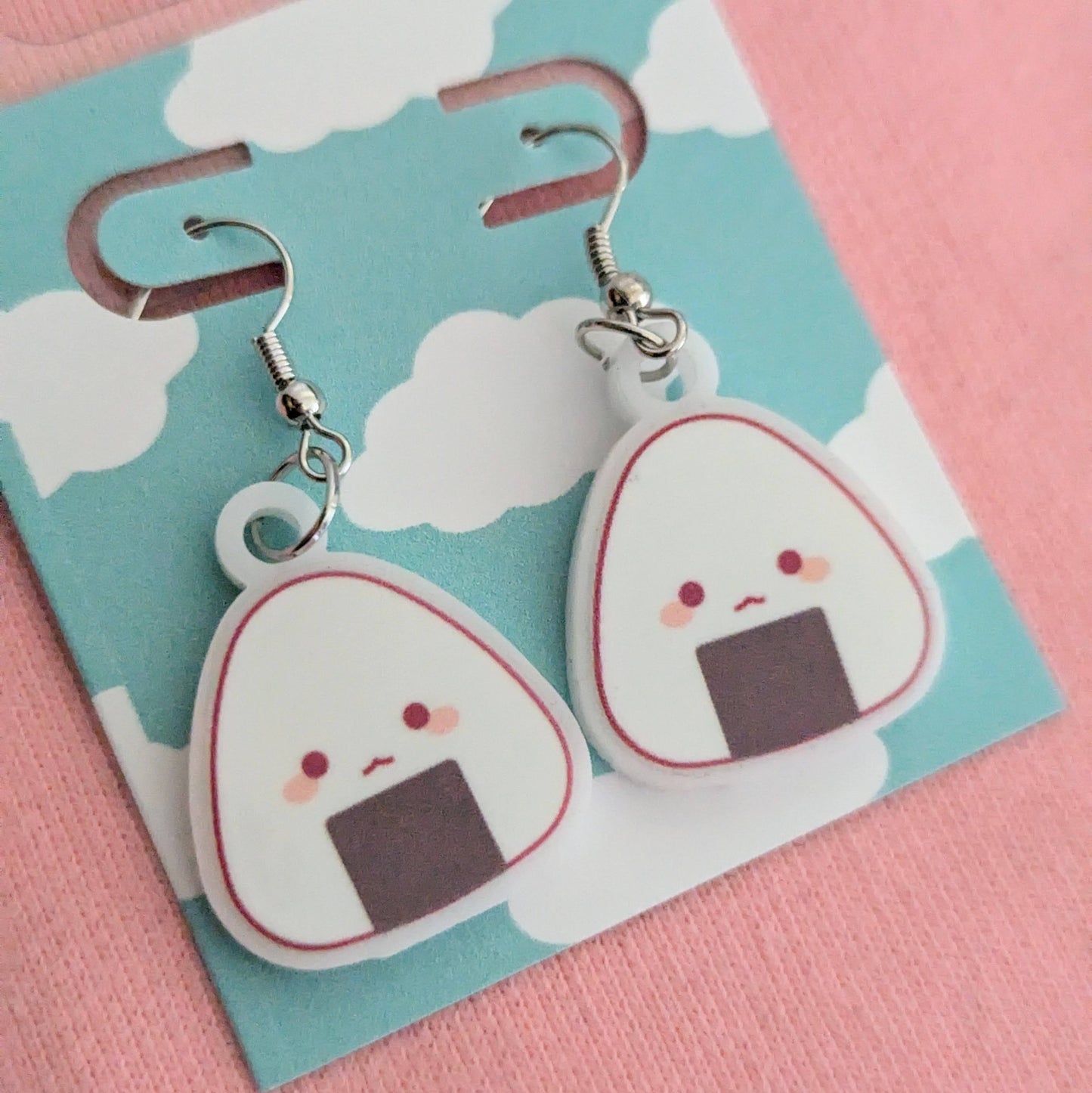 Onigiri Earrings