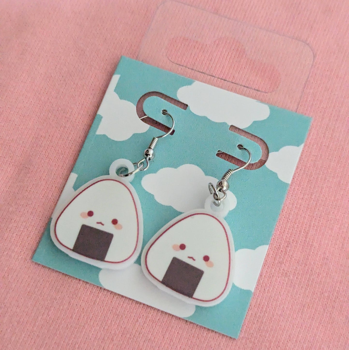 Onigiri Earrings