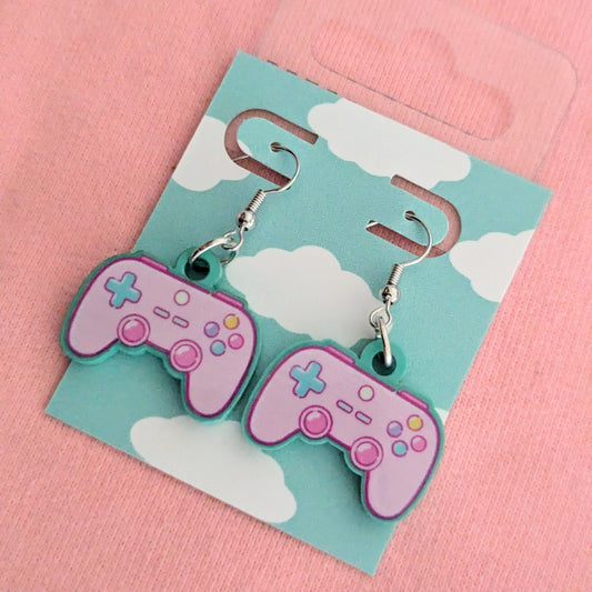 Video Game Controller Earrings