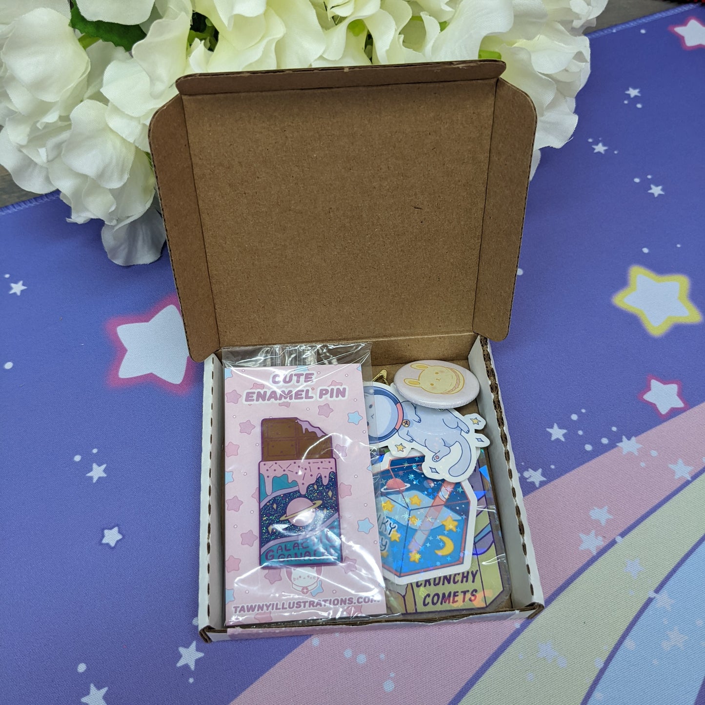 Space Themed Kawaii Mystery Lucky Box/ Gift Box